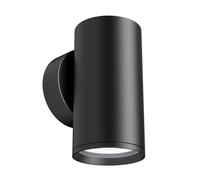 Applique Da Parete Moderno Focus S Alluminio Nero 1 Luce Gu10 10W [EEK: A++]
