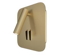 Maytoni los 176 applique LED 3.000K, angolare, oro Maytoni
