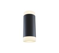 Applique Da Parete Moderno Kilt Alluminio Nero Luce Led Integrato 10W [EEK: A++]