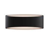 Applique Da Parete Moderno Trame Metallo Nero Luce Led Integrato 6W