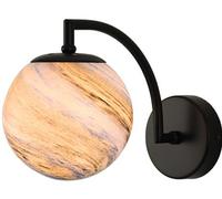 Applique da parete Moon per cameretta dei bambini, arancione, blu, in vetro, pianeta, moderno di metà secolo, vintage, nero, industriale, da parete, nordico, oro, lampada da parete per cameretta dei b