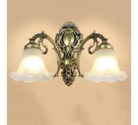 Applique da Parete Nera in Vetro opalino, lampade da Cucina Moderne di metà secolo, lampade da Parete sopra Il lavello, Lampada da Parete Bianca in Stile Francese per Bagno e Camera da Letto