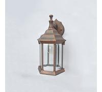 Applique da Parete per camere da Letto, Stile Europeo, Lanterna in Vetro per Esterni, Moderna Lampada Cinese a LED E27, Applique da Giardino, Patio, Villa, D