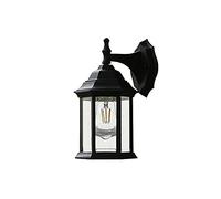Applique da Parete per camere da Letto, Stile Europeo, Lanterna in Vetro per Esterni, Moderna Lampada Cinese a LED E27, Applique da Giardino, Patio, Villa, D