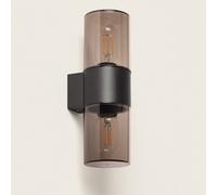 Applique da Parete per Esterni Alluminio Due Faretti Solok