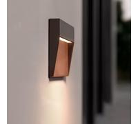 Applique da Parete per Esterni LED 3W CCT Selezionabile Superficie Quadrata