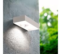 LEDKIA LIGHTING Applique da Parete per Esterni LED 6W Karl Solare Bianco 3000K Bianco Caldo per Sale, Soggiorno, Cucina, Camera