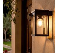 Applique da Parete per Esterni LED Solare 2W Alluminio con Sensore di