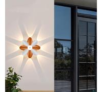 Applique da Parete per Esterni Moderne, Applique a LED, Luce Verso l'Alto e Verso Il Basso, Applique da Parete Impermeabili per Esterni, Illuminazione per Veranda, Patio e Interni, Lampada da EST