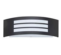 Applique da parete per esterni Roma nero opaco E27 1x 14W MAX