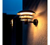 Applique da Parete per Esterni Solare LED 1,5W Alluminio Biel