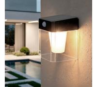 Applique da Parete per Esterni Solare LED 1,5W Alluminio con Sensore di