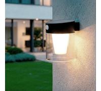 Applique da Parete per Esterni Solare LED 1,5W Alluminio con Sensore di