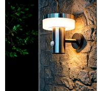 Applique da Parete per Esterni Solare LED 1,5W Alluminio con Sensore di