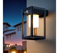 Applique da Parete per Esterni Solare LED 2,5W Alluminio con Sensore di