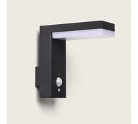 Applique da Parete per Esterni Solare LED 2W in Alluminio con Sensore di