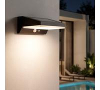 Applique da Parete per Esterni Solare LED 5W Alluminio con Sensore di