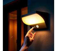 Applique da Parete per Esterni Solare LED 5W Alluminio con Sensore di