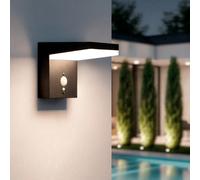 Applique da Parete per Esterni Solare LED 5W Alluminio con Sensore di