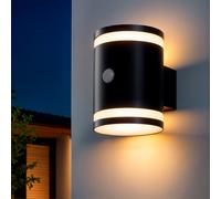 Applique da Parete per Esterni Solare LED Alluminio con Sensore di Movimento