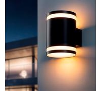 Applique da Parete per Esterni Solare LED Alluminio Gael