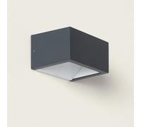 Applique da Parete per Esterno LED 9W Alluminio Doppia Luce CCT Selezionabile