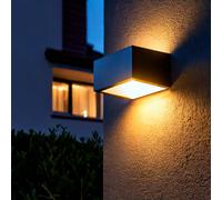 Applique da Parete per Esterno LED 9W Alluminio Doppia Luce CCT Selezionabile