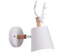 Applique da Parete per Interni in Stile Nordico con Attacco E27, Applique da Parete per Illuminazione da Comodino per Camera da Letto, Lampada da Parete per TV Moderna per Soggiorno, Lanterna da
