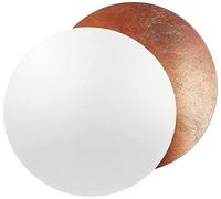 Applique da parete per interni Rotonda Rame dorato Soggiorno Concetto di luna creativa Solar Eclipse Lampada da parete Corridoio nordico Scale Camera da letto Comodino Applique Corridoio Corridoio Ill