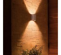 Applique da parete Philips Hue Resonate esterno Bluetooth Zigbee acciaio inox