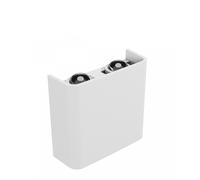 Applique da Parete Quadrata Bidirezionale 4W CCT Bianca Colore Bianco Variabile CCT