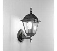 Applique da parete Roma Up 1X27E IP44 nero Nero