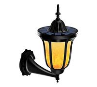 Applique da Parete Solare a LED per Esterni alla Moda, apparecchi di Illuminazione da Parete Decorativi, Lanterna da Parete con Luce Lampeggiante per Interni ed Esterni