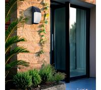 LEDKIA LIGHTING Applique da Parete Titus Per Esterno Nero E27