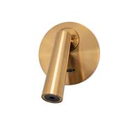 APPLIQUE DA PARETE Zambelis 71 OTTONE SATINATO 3000K