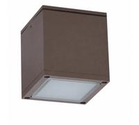 Applique da soffitto a cubo per esterno plafoniera con attacco GU10 IP54 [EEK: A++]