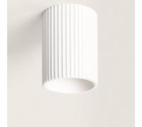 LEDKIA LIGHTING Applique da Soffitto Gesso Colum Bianco E27