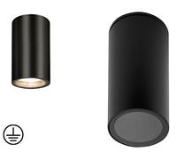 Applique Da Soffitto Tonda plafoniera nera faretto faro per esterno