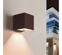 Applique de Parete LED per Esterni Solare Alluminio Denny