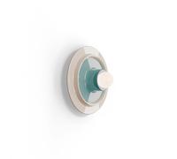 Applique Deco Voilà Ceramica Azzurro Crema 1 Luce E27