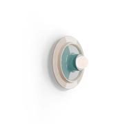 Applique Deco Voilà Ceramica Azzurro Crema 1 Luce E28