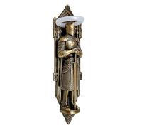Applique decorativa da parete, decorazione per dormitorio cavaliere | Luci notturne da parete in resina, per donne e uomini, proprietari di casa, soggiorno, ufficio, dormitorio, appartamento