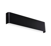 Applique Delta Led 14W Luce Calda 3000K Finitura Nera Ideal Lux