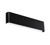 Applique Delta LED 14W Luce Calda 3000K Finitura Nera Ideal Lux