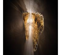 Slamp Aria applique di design, oro Slamp