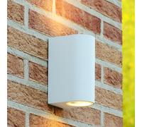 APPLIQUE DOPPIA EMISSIONE A PARETE INTERNO ESTERNO IP65 PORTA FARETTO GU10 ES14B [EEK: A+++]