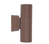 Applique doppia emissione a parete per giardino esterno ip55 portalampada gu10 [EEK: A++]
