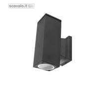 Applique da parete Vasari Nero IP65 2 x GU10 Aigostar