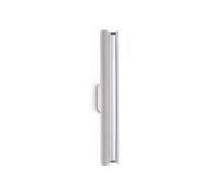 DORICA APPLIQUE A PARETE LED 3000K 8,5W 850 lm BIANCO CANNETTATO