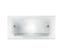 Applique dritta - curva 30x8 cm sabbia Bianco